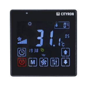 Панель управления вентиляцией ПУ-3 Черная